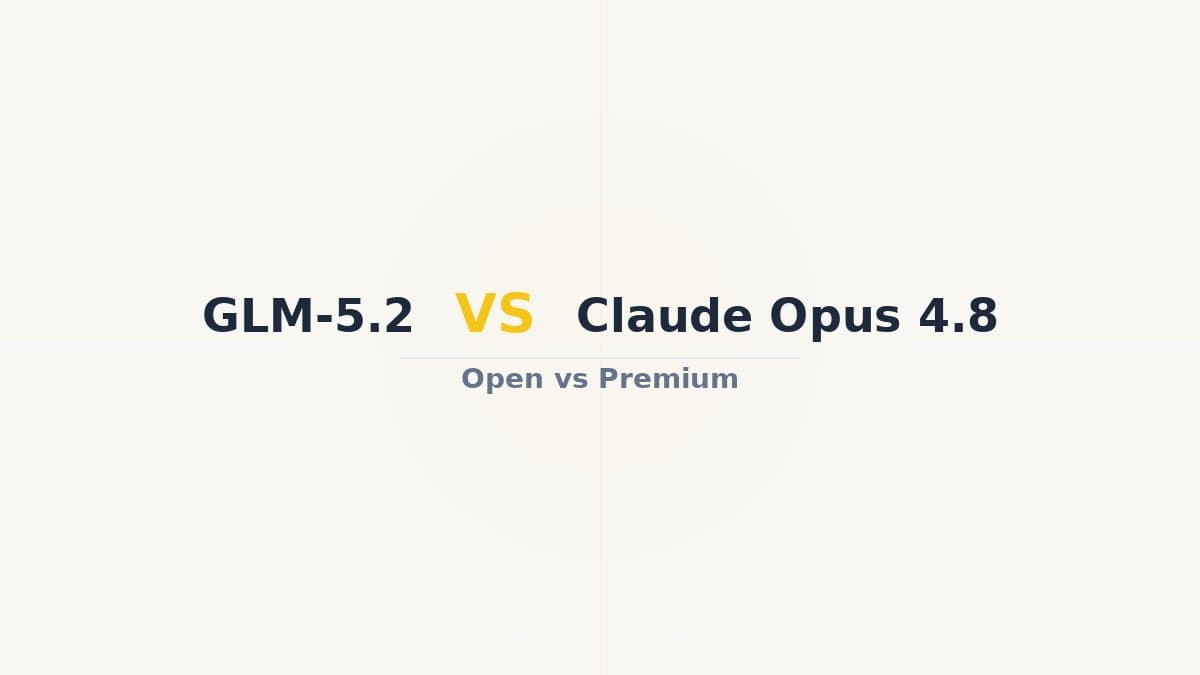 GLM-5.2 vs Claude Opus 4.8: открытая модель против флагмана Anthropic