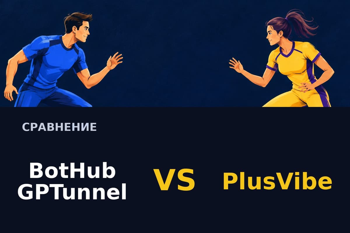 Альтернатива BotHub (bothub.chat) и GPTunnel (gptunnel.ru): сравнение цен и условий для разработчика