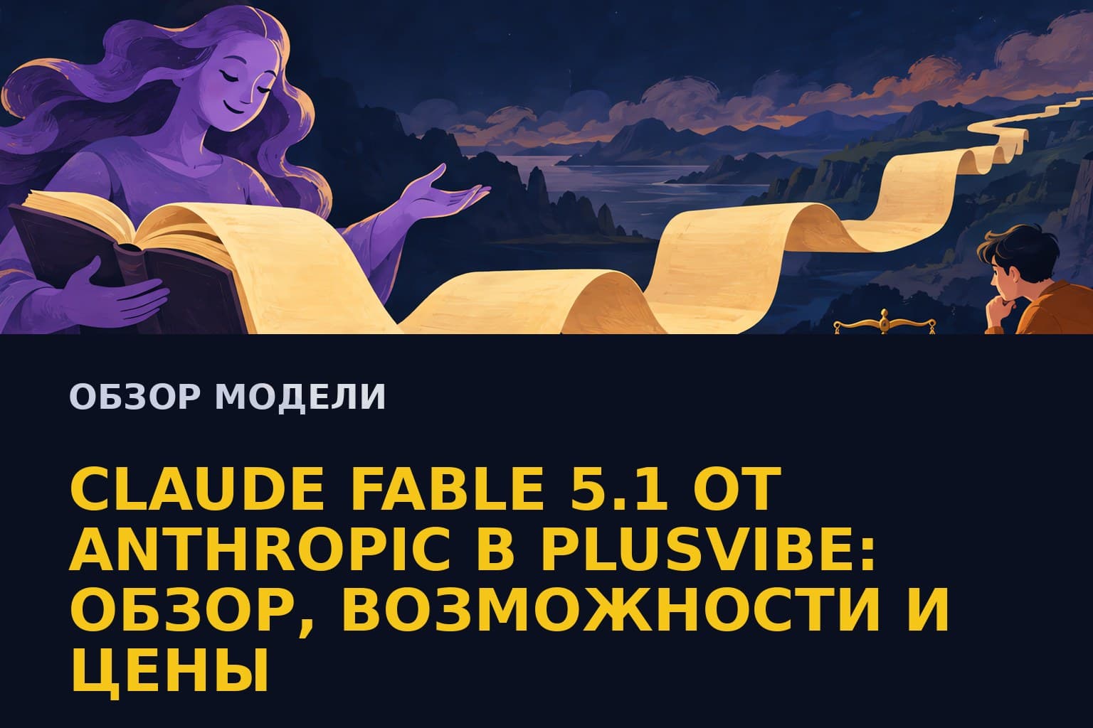 Claude Fable 5.1 от Anthropic в PlusVibe: обзор, возможности и цены