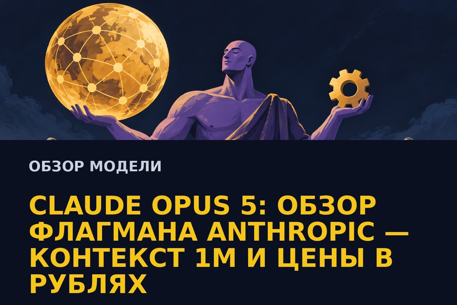 Claude Opus 5: обзор флагмана Anthropic — контекст 1M и цены в рублях