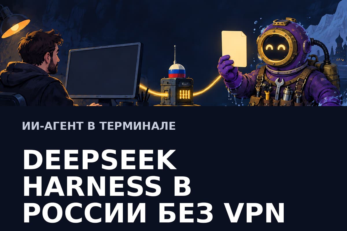 DeepSeek Harness в России без VPN