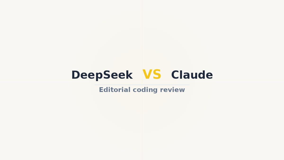 DeepSeek vs Claude для кода: редакционный разбор по опыту разработчиков