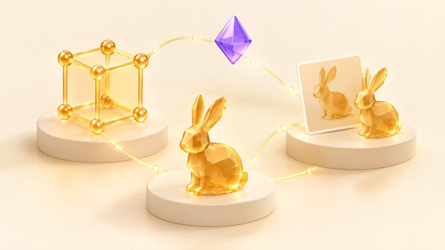 Генерация 3D по API: Hunyuan3D, Tripo, Meshy, Rodin