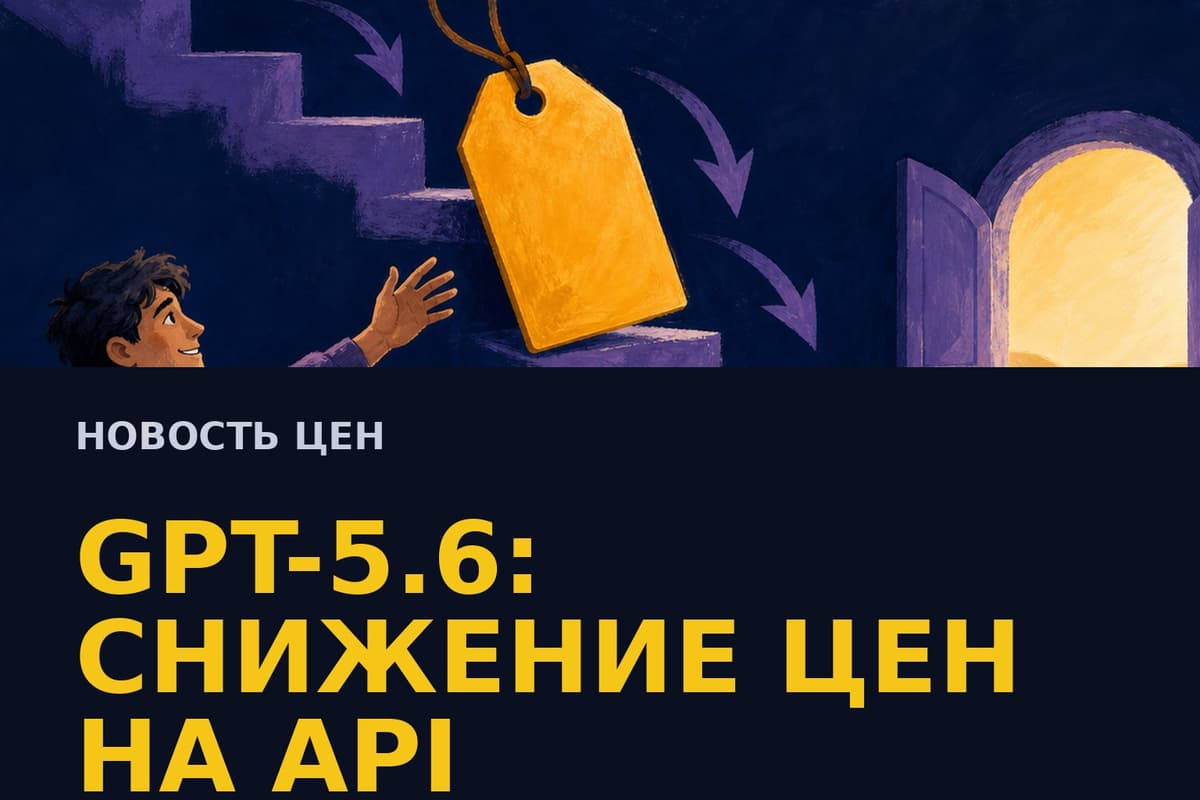 Снизили цены на GPT-5.6: обновление тарифов для Sol / Terra / Luna