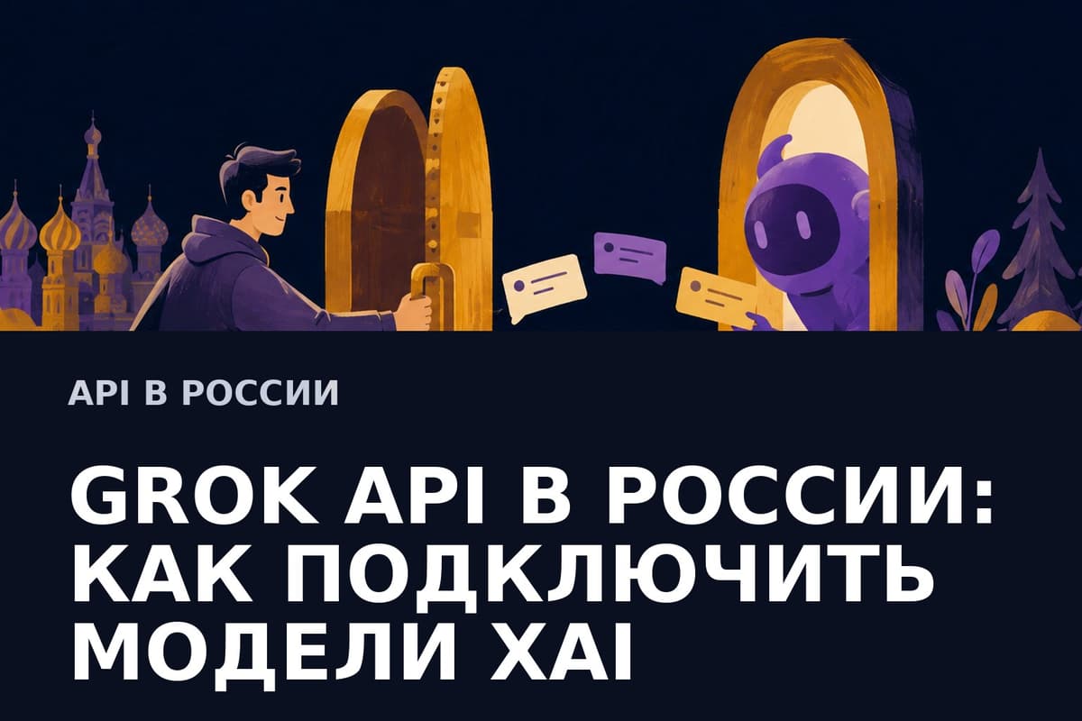 Grok API в России: как подключить Grok 4.3 и Grok 4.6 без ограничений