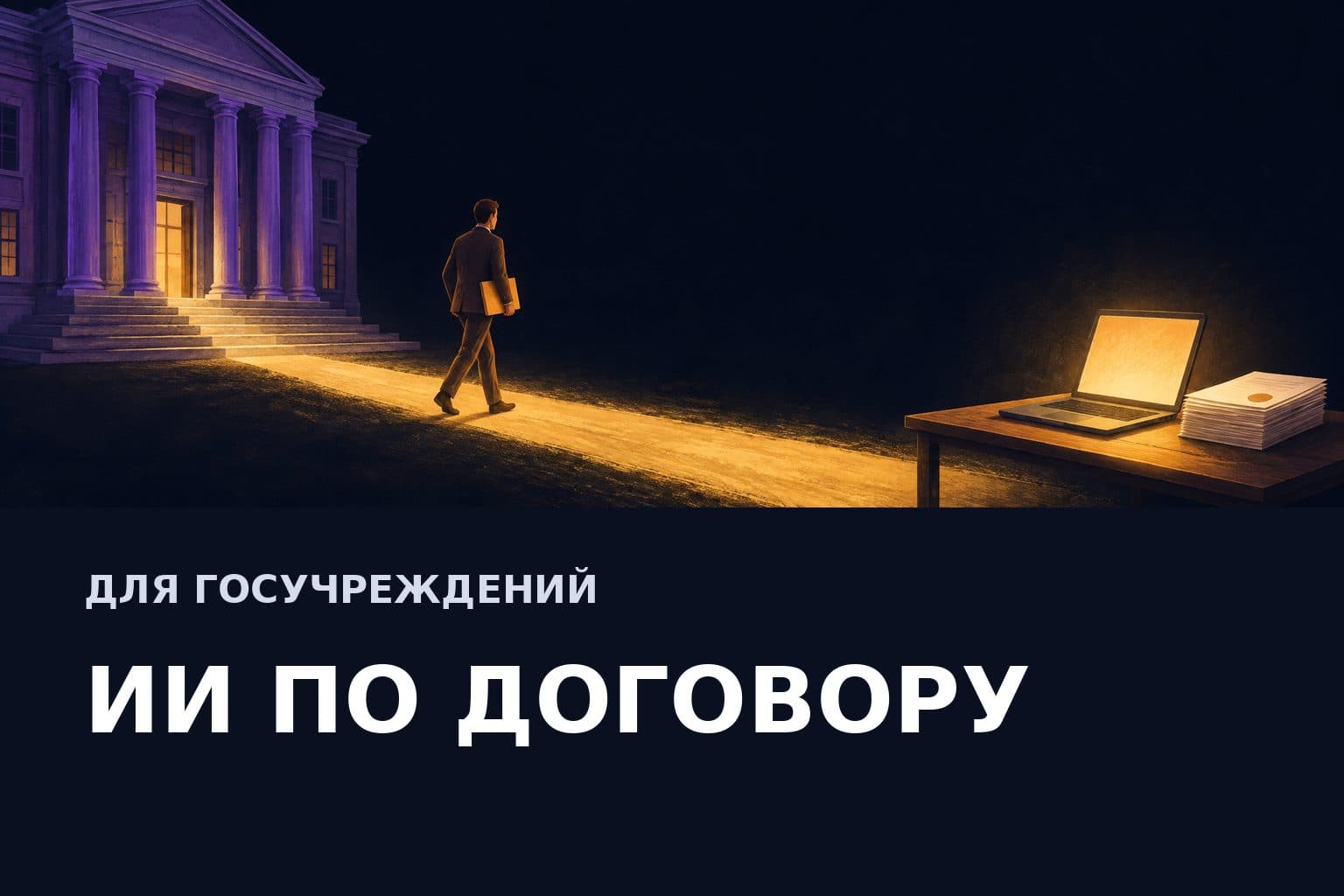 ИИ для госучреждений и бюджетных организаций