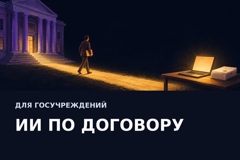 ИИ для госучреждений и бюджетных организаций