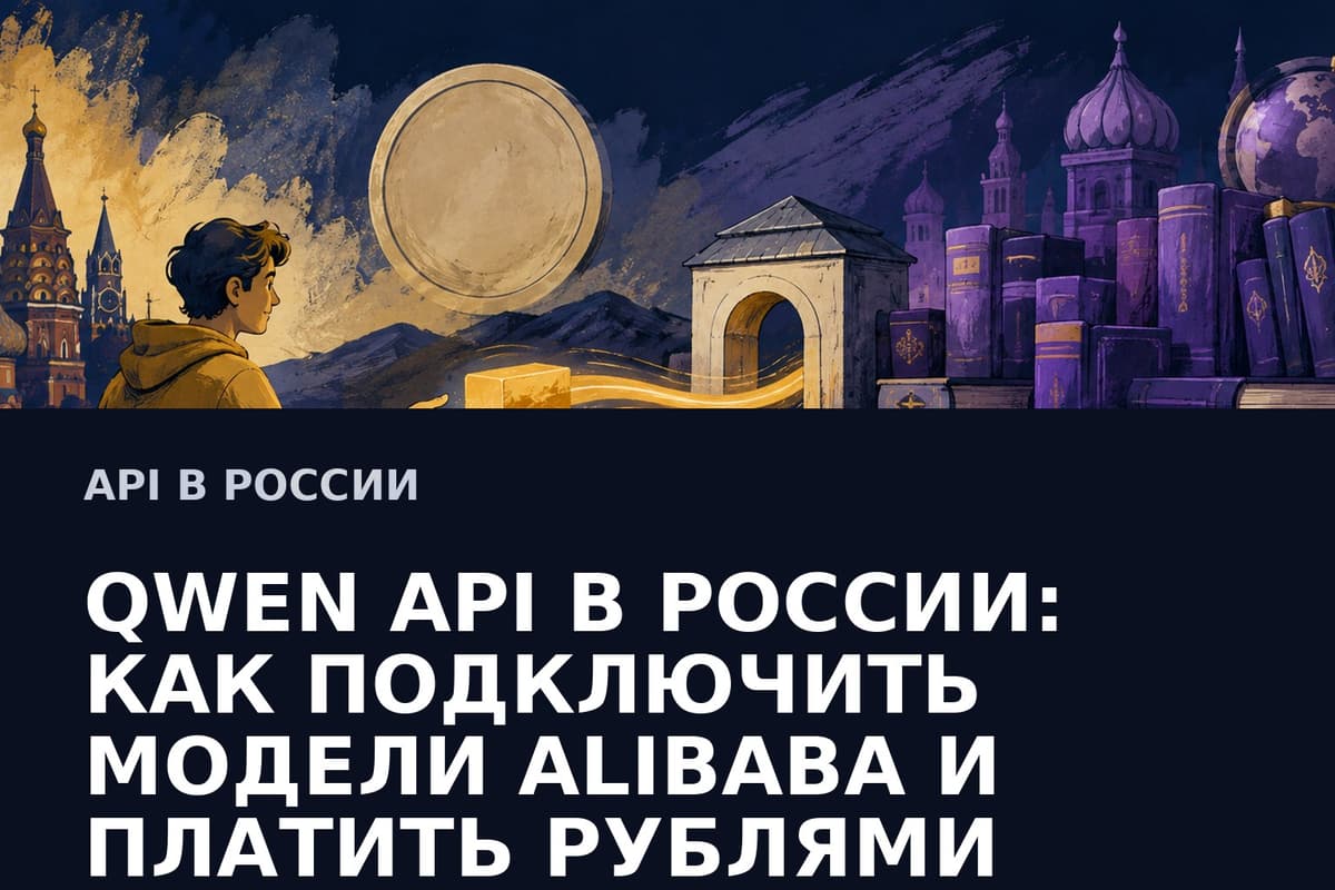 Qwen API в России: как подключить модели Alibaba и платить рублями